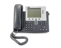 CP-7940G - Telefon Cisco IP 7940G z dużym monochromatycznym wyświetlaczem LCD