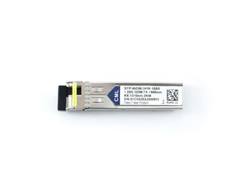 SFP-WDM-3KM-1550-CML - Moduł 1G WDM SFP, SMF, TX:1550nm/RX:1310nm, LC Simplex, 3km, DDM, CML Transceiver