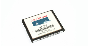 Pamięć compact flash oryginalna CISCO o pojemności 512MB