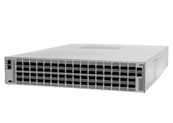 8122-64EH-O - 64x 800G QSFP-DD800, 2x 25G SFP28 (telemetryczny), przepustowość 51,2 Tbps, 2RU, Intel 4-core 2.4-GHz, 64GB DRAM, Cisco 8100 Router