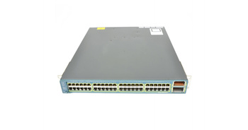 WS-C3560E-48TD-S - 48x 1GE RJ45, uplink 2x 10G (X2), opr. IP Base, Warstwa L3, Cisco Catalyst 3560-E Switch