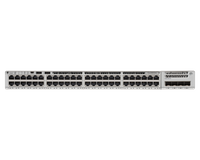 C9200-48P-A - 48x 1GE RJ45, PoE+ 740W 802.3at, opr. Network Advantage, L3, MACsec AES-128, Cisco Catalyst 9200 Switch