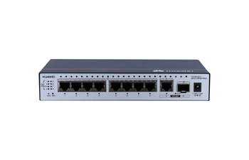 S5731-L8P2ST-RUA - 8x 1GE RJ45 (PoE+ 131W), uplink 1x 1G SFP, 1x 1GE RJ45, zasilacz 150W w zestawie, Huawei CloudEngine S5731-L Switch