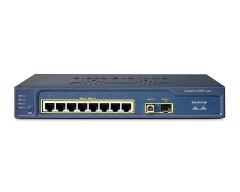 WS-C2940-8TF-S - 8xFE 1xGE (SFP) + 1xFX, Cisco Catalyst Switch
