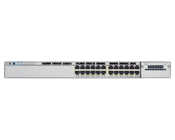 WS-C3750X-24U-L - 24x 1GE UPOE [800W], zasilacz 1100W AC, 1 RU, LAN Base, Cisco Catalyst 3750X Switch