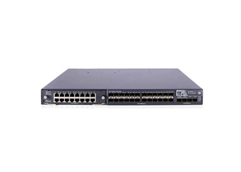 JC103B - 24x 1G SFP, 1 slot na kartę rozszerzeń, HPE FlexFabric 5800 Swich