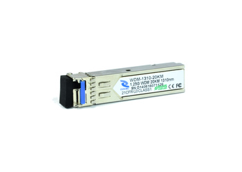 SFP-WDM-20KM-1310-CML - WDM, TX1310nm, 1G SFP, LC Simplex, Dystans 20 kilometrów, DDM, CML Transceiver