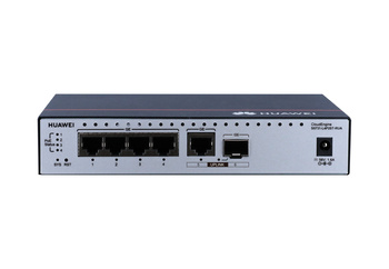 S5731-L4P2ST-RUA - 4x 1GE RJ45 (PoE++ 77W), uplink 1x 1G SFP, 1x 1GE RJ45, zasilacz w zestawie, Huawei CloudEngine S5731-L Switch