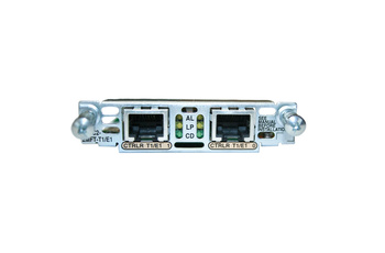 VWIC2-2MFT-T1/E1 - ISDN PRA (30B+D), 2 Portowa Multiflex Trunk Voice/WAN Int. Card - T1/E1, Cisco Karta