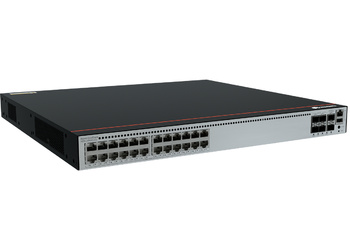 S5735-L24PN4XE-A-V2 - 24x 2.5GE RJ45 (PoE+ 400W), uplink 4x 10G SFP+, 2x 12G SFP Stack, L3, wbudowany zasilacz, Huawei CloudEngine S5735-L-V2 Switch