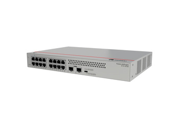 98012200 - Huawei switch S110-16T2S (16*10/100/1000BASE-T ports, 8*GE SFP ports, built-in AC power, fanless)