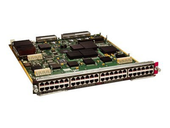WS-X6548-GE-45AF - 48x 10/100/1000 48-port RJ45 PoE 802.3af, Cisco 4500 Karta