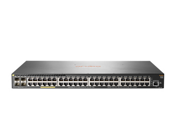 JL262A - 48x 1GE RJ45, PoE+ 370W 802.3at, uplink 4x 1G SFP, L3, HPE Aruba 2930F-48G Switch