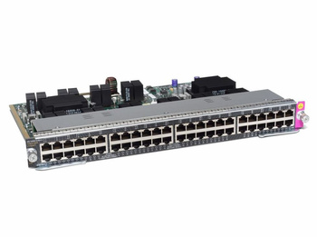 WS-X4648-RJ45V+E - 48-Port PoE+, 10/100/1000 (RJ45), Cisco Catalyst 4500E Moduł