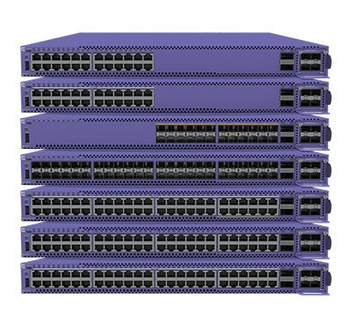 5520-48W - 48x 1G RJ45, 2x Stacking/QSFP28, 2x USB A, 1x USB Micro-B, 1x VIM, AC 1100 W, 3x wentylator, opr. LAN BASE, Extreme Networks Switch