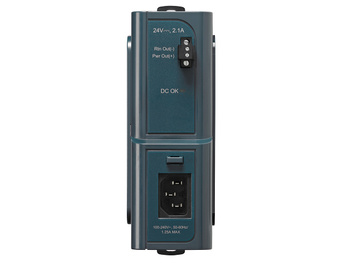 PWR-IE50W-AC-IEC - DC 24V/2.1A, AC 100-240VAC/1.25A, IEC, Szyna DIN, Cisco Zasilacz