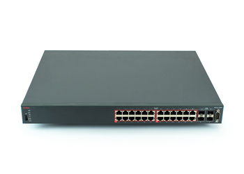 4524GT-PWR - 24x 1GE RJ45, PoE, uplink 4x 1G SFP, Avaya Switch