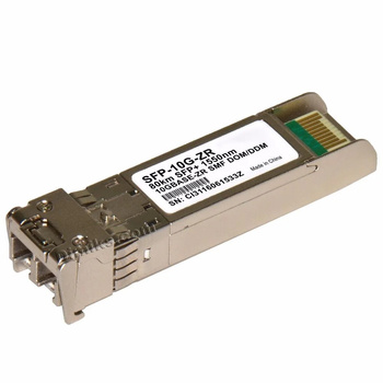 SFP-10G-ZR - Moduł 10G ZR SFP+, 1550nm, SMF, LC Duplex, 80km, DDM, CML Transceiver