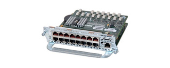 One 23-port 10/100 Cisco EtherSwitch service module w/802.3af, 1 10/100/1000 port w/ 802.3af, and IP Base