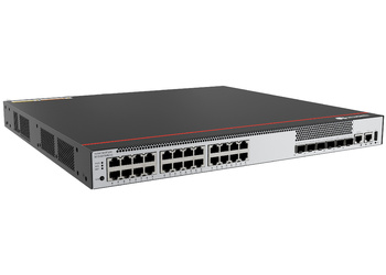 S5735-S24T4XEZ-V2 - 24x 1GE RJ45, 4x 10G SFP+, 2x 12G SFP Stack, bez zasilaczy, slot rozszerzeń, Huawei S5735-S-V2 Switch