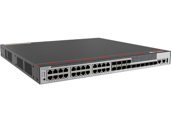 S5735-S24P8J4XEZ-V2 - 24x 1GE RJ45 (PoE+), 8x 2.5G SFP (lub 2x 10G SFP+), 4x 10G SFP+, 2x 12G SFP Stack, L3, bez zasilaczy, Huawei S5735-S-V2 Switch