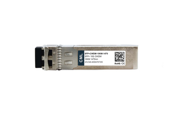 SFP+10G-CWDM-10KM-1470 - Moduł 10G CWDM SFP+, SMF, 1470nm, LC Duplex, 10km, DDM, Kompatybilny z Cisco, CML Transceiver