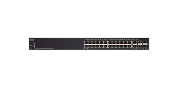 SG350-28-K9-EU - 24x 1GE, uplink 2x SFP, 2x RJ45/SFP, Cisco SG350 Switch