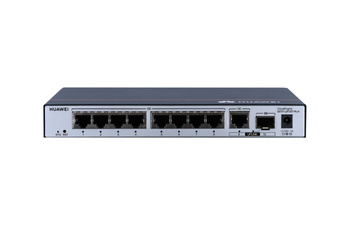S5731-L8T2ST-RUA - 8x 1GE RJ45, uplink 1x 1G SFP, 1x 1GE RJ45, zasilacz w zestawie, Huawei CloudEngine S5731-L Switch