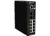 S5735I-H8U2XN-V2 - 8x 1GE RJ45 (PoE++), 2x 10G SFP+, montaż DIN, zasilanie 54–57V DC, chłodzenie pasywne, Huawei CloudEngine S5735I-H Switch
