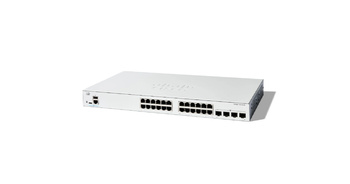 C1200-24T-4G - 24x 1GE RJ45, uplink 4x 1G SFP, Chłodzenie pasywne, Warstwa L3, 19'', Cisco C1200 Switch