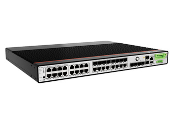 S5735I-S24T8S4XE-QA-V2 - 24x 1GE RJ45, 8x 1G SFP, 4x 10G SFP+, 2x 12G SFP Stack, 2x zasilanie AC, chłodzenie pasywne, Huawei S5735I-S Switch