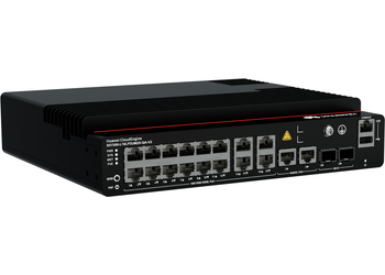 S5735R-L16LP2UM2X-QA-V2 - 16x 1GE RJ45 (PoE+), 2x 10GE RJ45 (PoE++), 2x 10G SFP+, PoE 125W, chłodzenie pasywne, L3, Huawei CloudEngine S5735R-L Switch