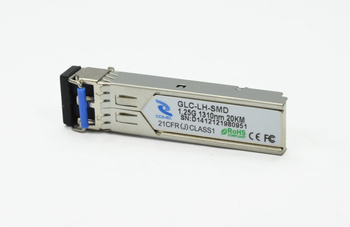 GLC-LH-SMD-RGD-CML - Moduł 1G LR SFP, SMF, 1310nm, LC Duplex, 20km, DDM, Temp. pracy -40°C~85°C, CML Transceiver