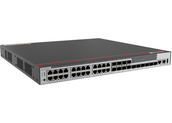 S5735-S24T8J4XEZ-V2 - 24x 1GE RJ45, 8x 2.5G SFP (lub 2x 10G SFP+), 4x 10G SFP+, 2x 12G SFP Stack, L3, bez zasilaczy, Huawei S5735-S-V2 Switch