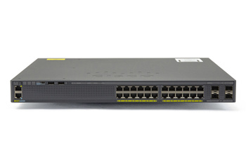 WS-C2960XR-24PS-I - 24x 1GE RJ45, PoE+ 370W 802.3at, uplink 4x 1G SFP, IP Lite, L3, Cisco Catalyst 2960-XR Switch
