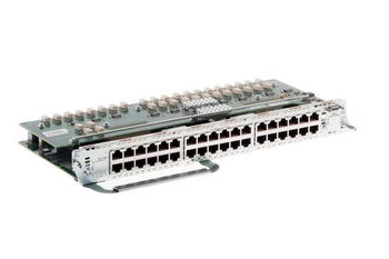 One 36 port 10/100 EtherSwitch High Density Service Module
