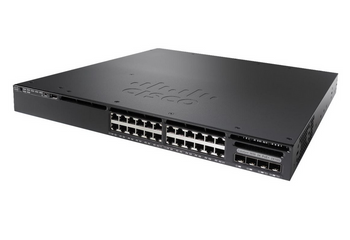 WS-C3650-8X24UQ-E - 24 (16x 10/100/1000 i 8x 100/1/2.5/5/10 Gbps) RJ45, uplink 4x 10G, Zasilacz 1100WAC, opcjonalnie stack, 1 RU, opr. IP Services, Cisco Catalyst 3650 Switch