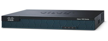 CISCO1921-ADSL2/K9 - 2x 1G RJ45, 1x Free EHWIC slot, 1x HWIC-1ADSL included, 256MB CF, 512MB DRAM, IP Base license, 1RU, Cisco ISR G2 Router