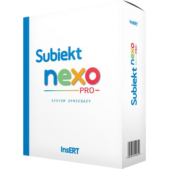 Subiekt Nexo Pro - 3 stanowiska. InsERT nexo to rozwiązanie kompleksowe, usprawniające działanie całej firmy. Pakiet został zaprojektowany ze szczególną dbałością o wygodę użytkownika. Nowoczesne rozwiązania interfejsowe.