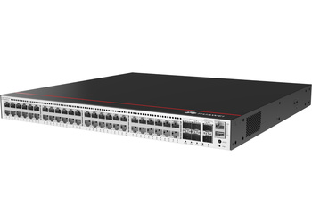 S5735-S48P4XE-V2 - 48x 1GE RJ45 (PoE+), 4x 10G SFP+, 2x 12G SFP Stack, L3, bez zasilaczy, Huawei S5735-S-V2 Switch
