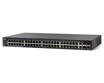 SG550X-48-K9-EU - 48x 10/100/1000 ports, 4x 10 Gigabit Ethernet (2x 10GBase-T/SFP combo, 2x SFP+), Cisco Switch