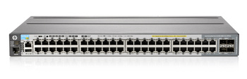 J9836A - 44x 1GE RJ45, PoE+ 740W 802.3at, uplink 4x 1G RJ45/SFP Combo, L3, HPE Aruba 2920-48G-PoE+ Switch