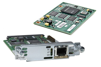 Cisco E1 ATM bundle incl 1 VWIC2-1MFT-T1/E1 and 1 AIM-ATM.