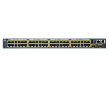 WS-C2960S-48LPD-L - 48x 1G RJ45, PoE+ 370W 802.3at, uplink 2x 10G SFP+, opr. LAN Base, Warstwa L2, 1U, Stack, Cisco Catalyst 2960-S Switch