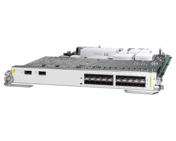 2-Port 10GE, 20-Port GE Medium Queue Combo Line Card, requires XFPs and SFPs