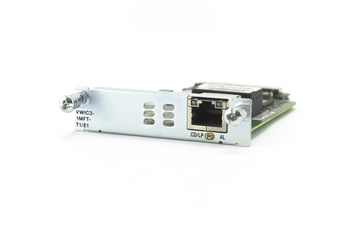 VWIC3-1MFT-T1/E1 - Cisco 1-Port 3rd Gen Multiflex Trunk Voice/WAN Int. Card - T1/E1