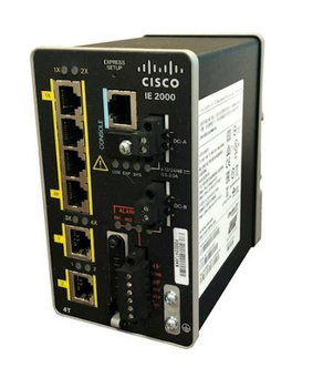 IE-2000-4T-B - 6 FE RJ45 ports, Lan Base License, Cisco IE2000 Switch