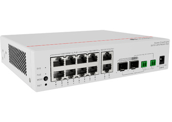 S5751-L8P2PN2HX-RUA - 8x 1GE (6x PoE+), 2x 2.5GE (PoE+), uplink hybrydowy 2x 10G SFP+, L2, bez zasilacza, chłodz. pasywne, Huawei S5751-L Switch