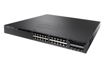 WS-C3650-8X24UQ-L - 24 (16 10/100/1000 and 8 100Mbps/1/2.5/5/10 Gbps) Ethernet and 4x10G Uplink ports, with 1100WAC power supply, 1 RU, LAN Base, Cisco Catalyst 3650 Optional Stacking Switch