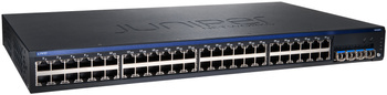EX2200-48T-4G - porty 48x 1GE RJ45, uplink 4x 1G SFP, Juniper Switch